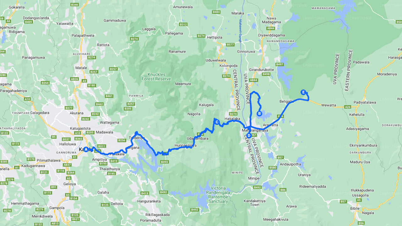 Tur til aboriginsk landsby fra Kandy