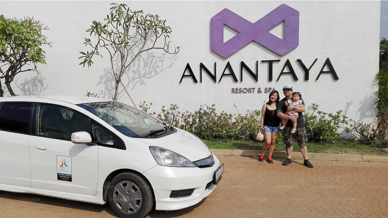 Colombo City til Nuwara Eliya City privat transport med rafting-eventyr