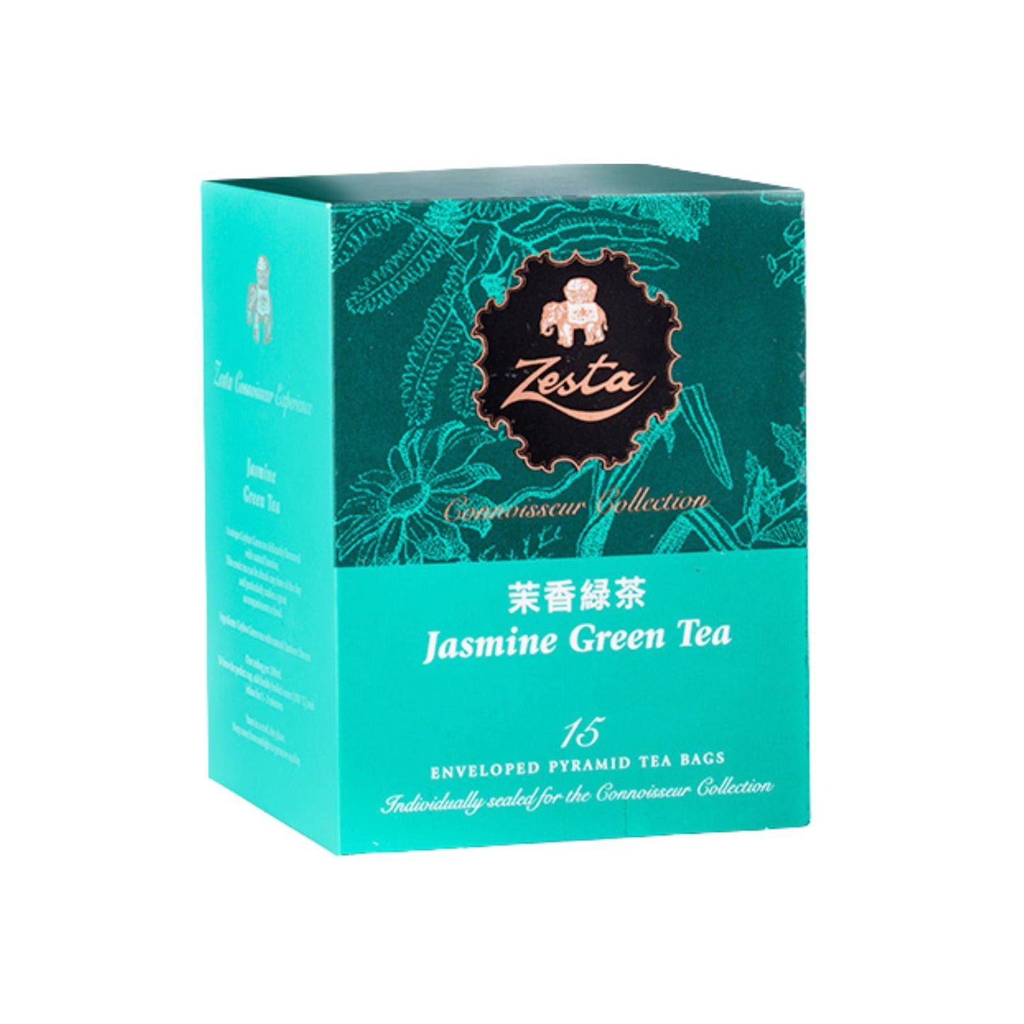 Zesta Jasmine grøn te - 15 pyramide teposer (30 g)