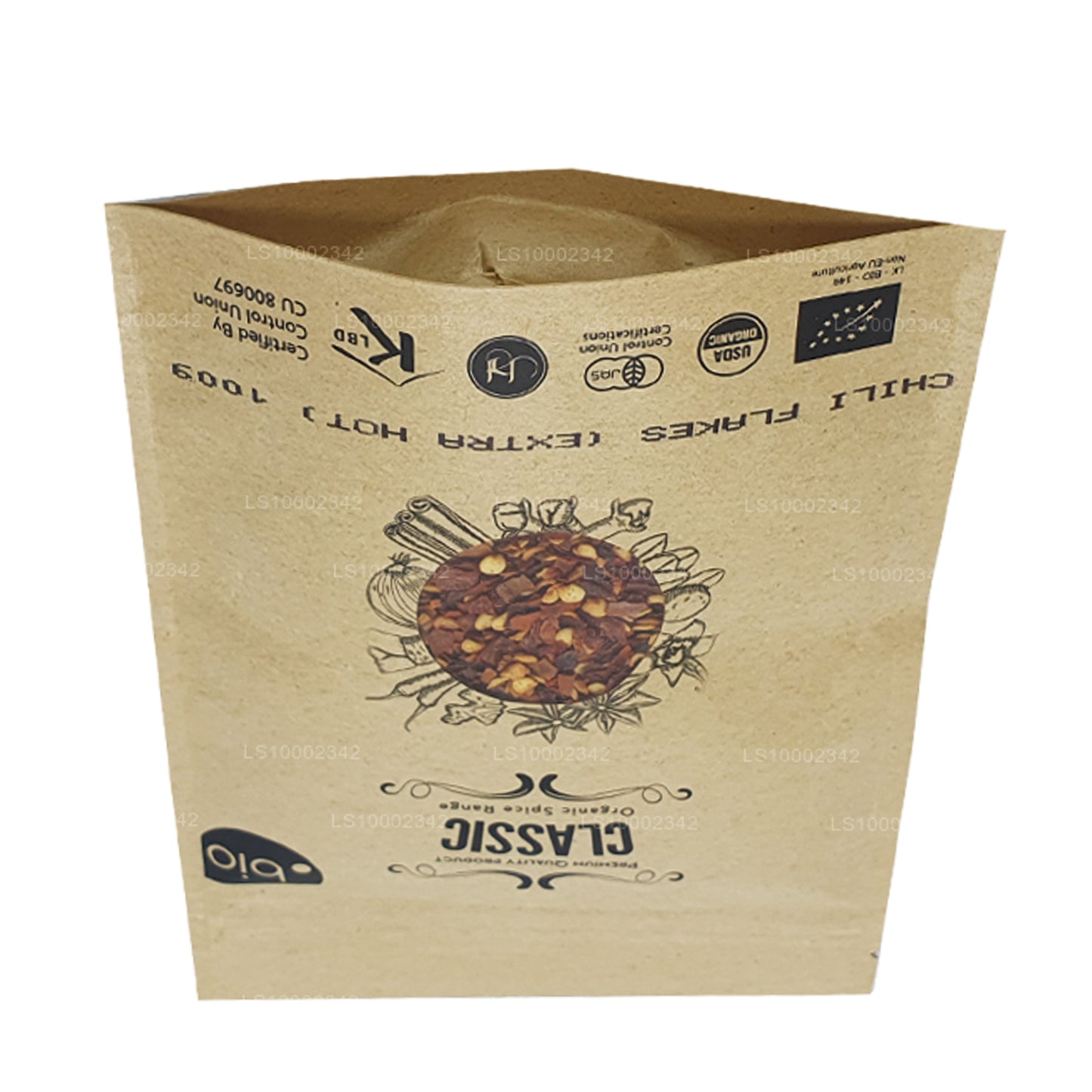 Lakpura Organiske Chili Flakes Ekstra Hot