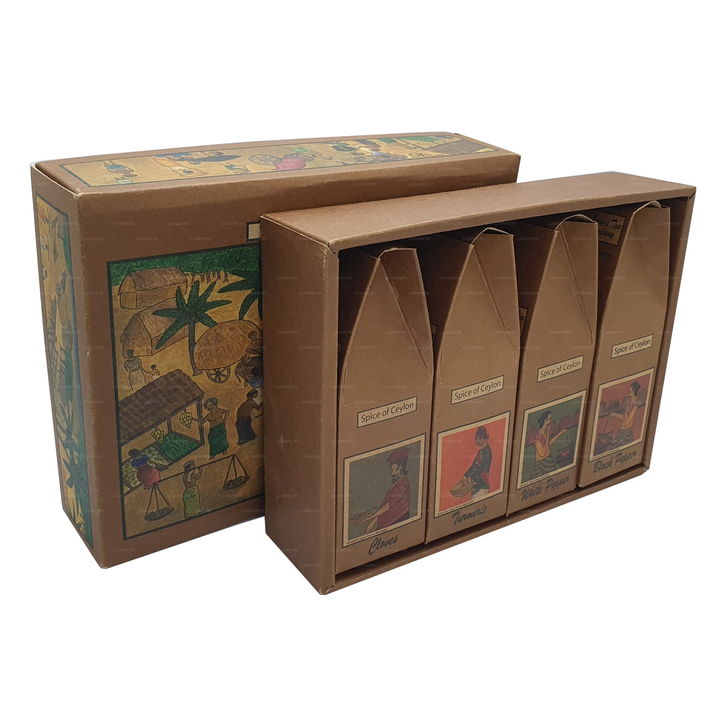 Lakpura® Premium kvalitet Ceylon krydderier gavepakke