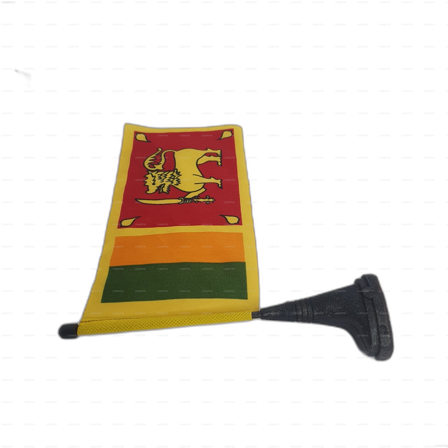 Nationalt flag med magnetisk fod