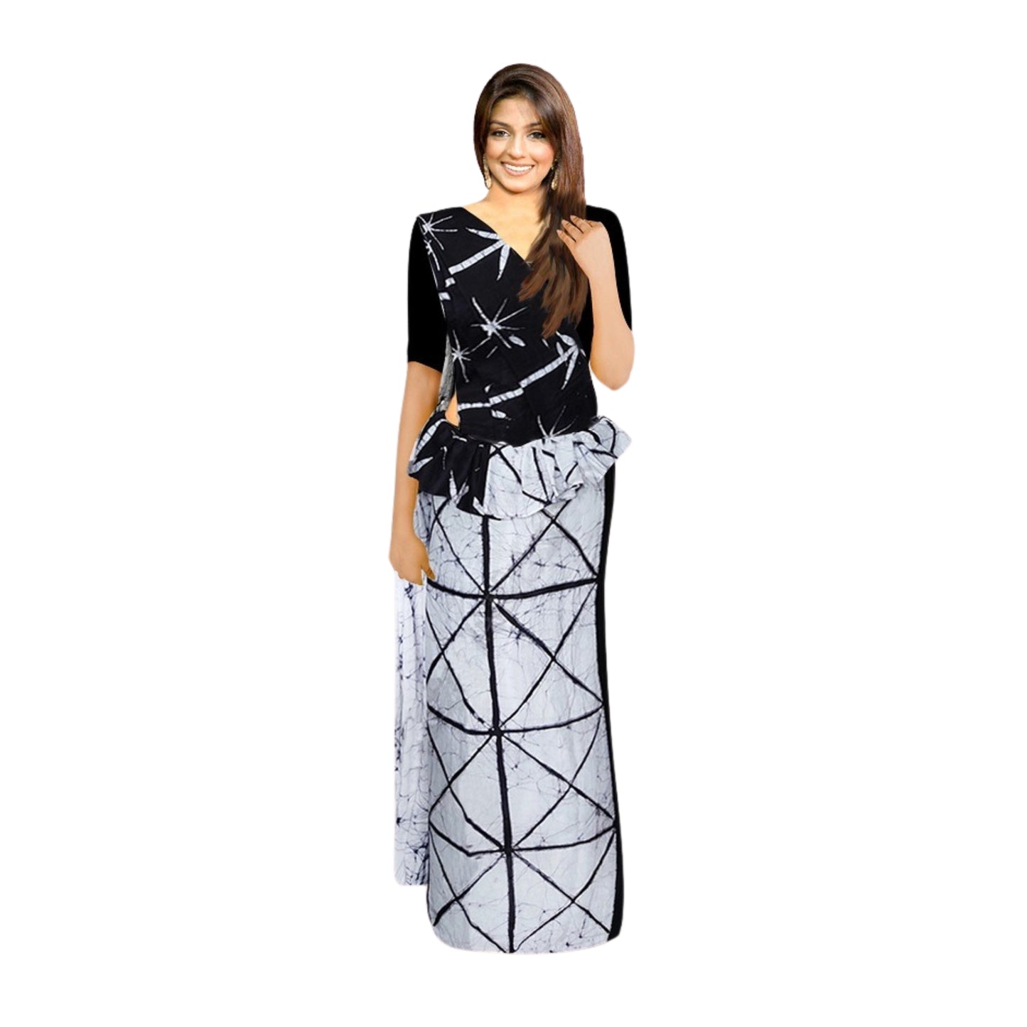 Lakpura Batik Saree (Design S024)