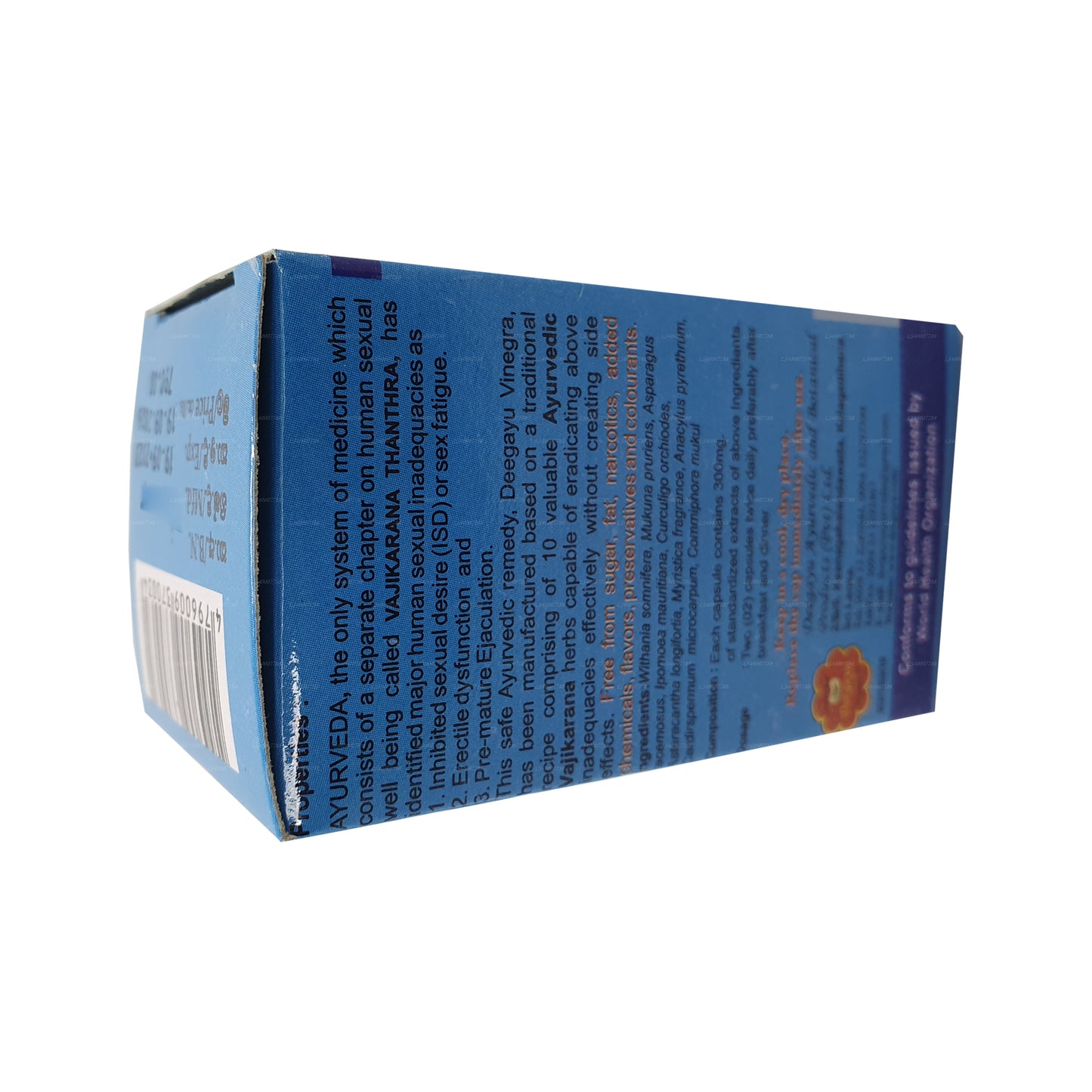 Deegayu Vinegra Naturlig Seksuel Booster (30 Kapsler)