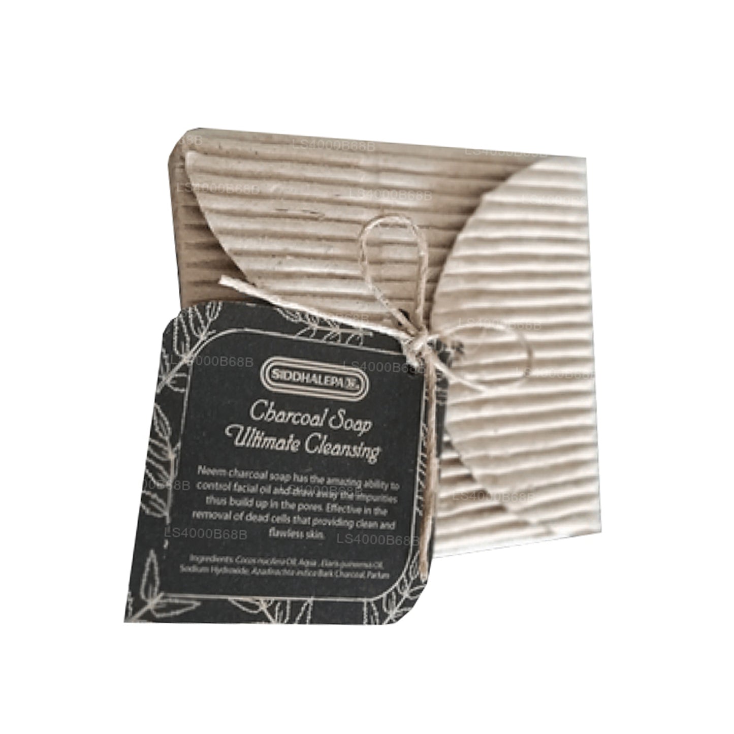 Siddhalepa Hand Made Charcoal Soap - Ultimate Cleansing (120g)