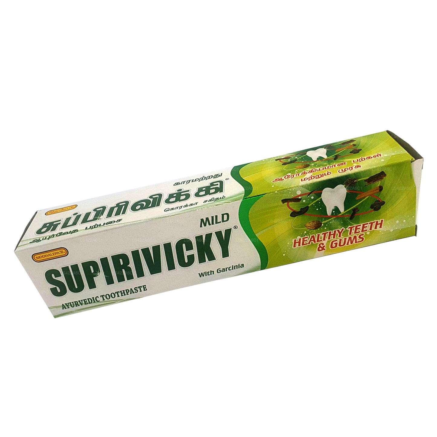 Siddhalepa Supirivicky mild ayurvedisk tandpasta (40 g)