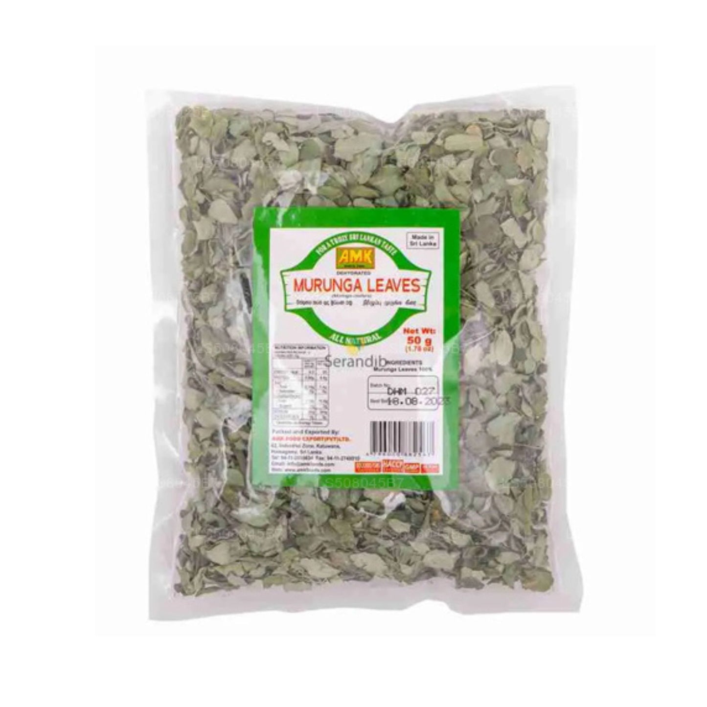 AMK Dehydrerede Murunga-blade (50 g)