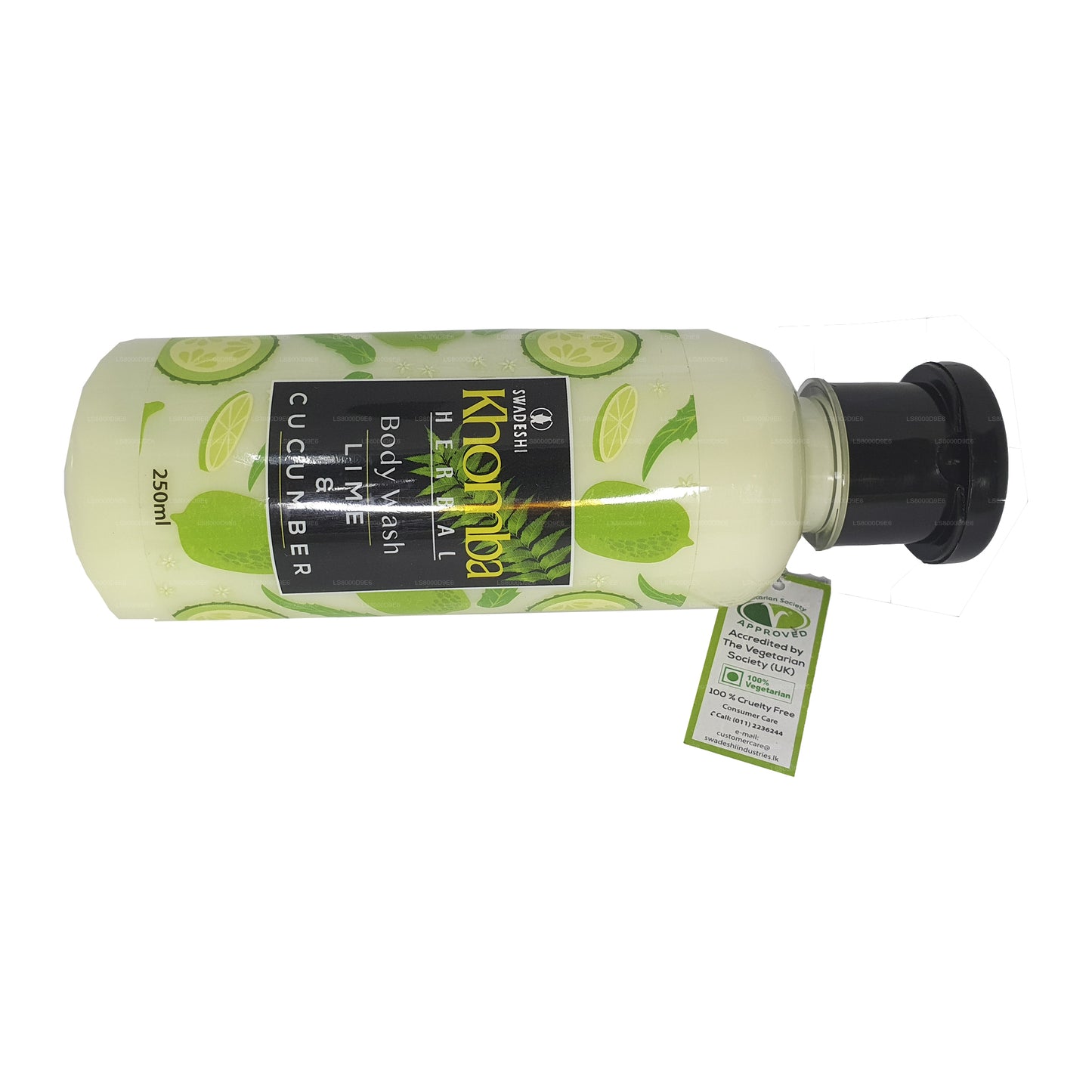Swadeshi Khomba Lime & Agurk Body Wash (250ml)