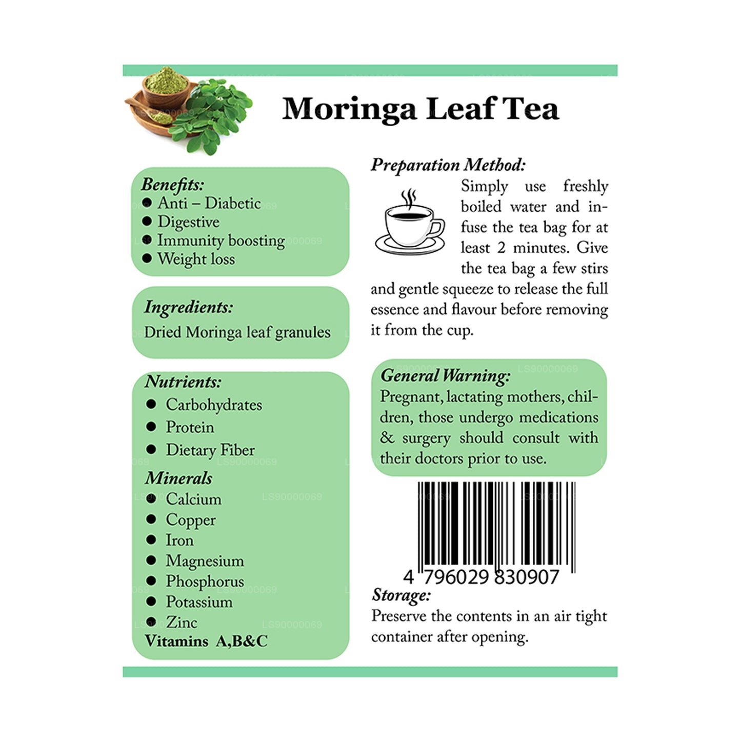 Lifetone Moringa te (40g)