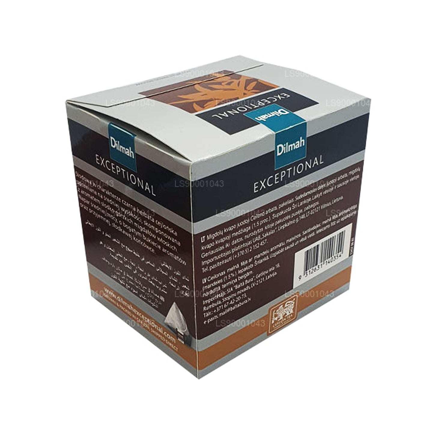 Dilmah Exceptionel italiensk mandel ægte bladte (40 g) 20 teposer