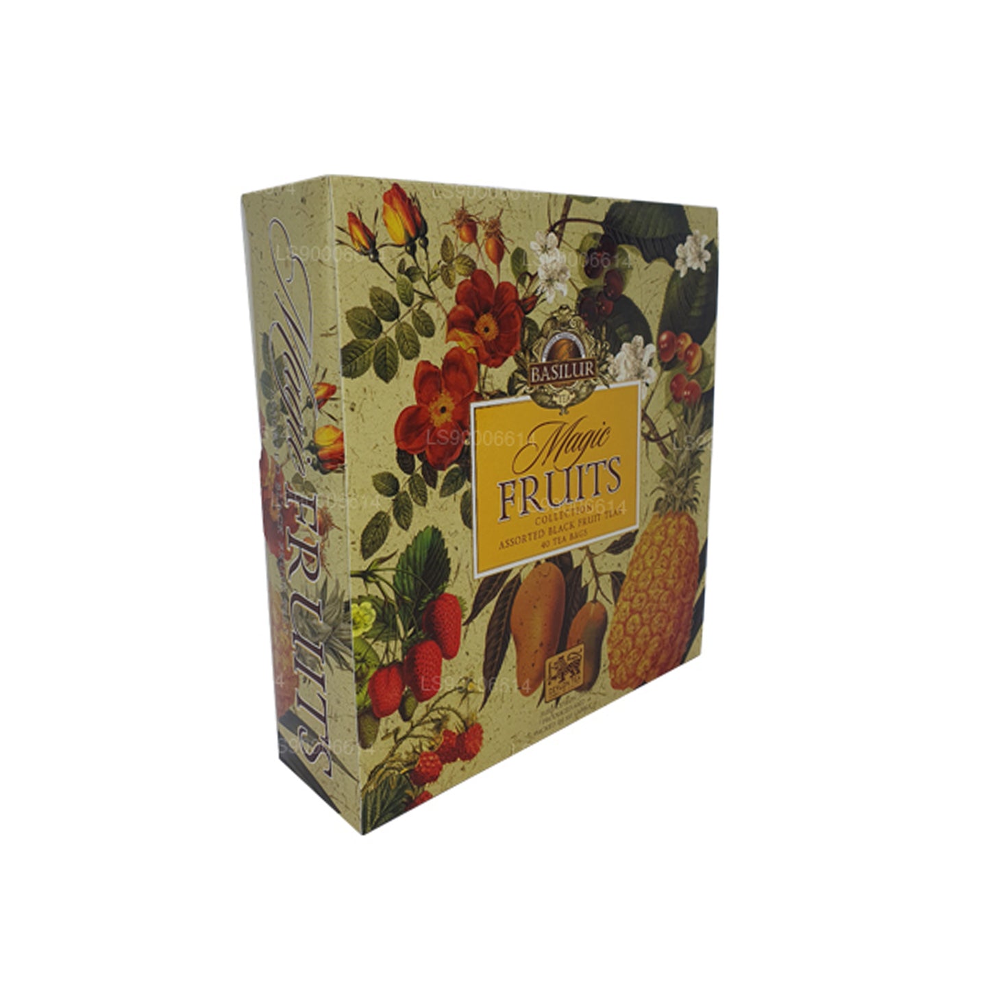 Basilur Magic Fruits „Magic Fruits Assorted - 40 konvolutter“ (80g) tepose