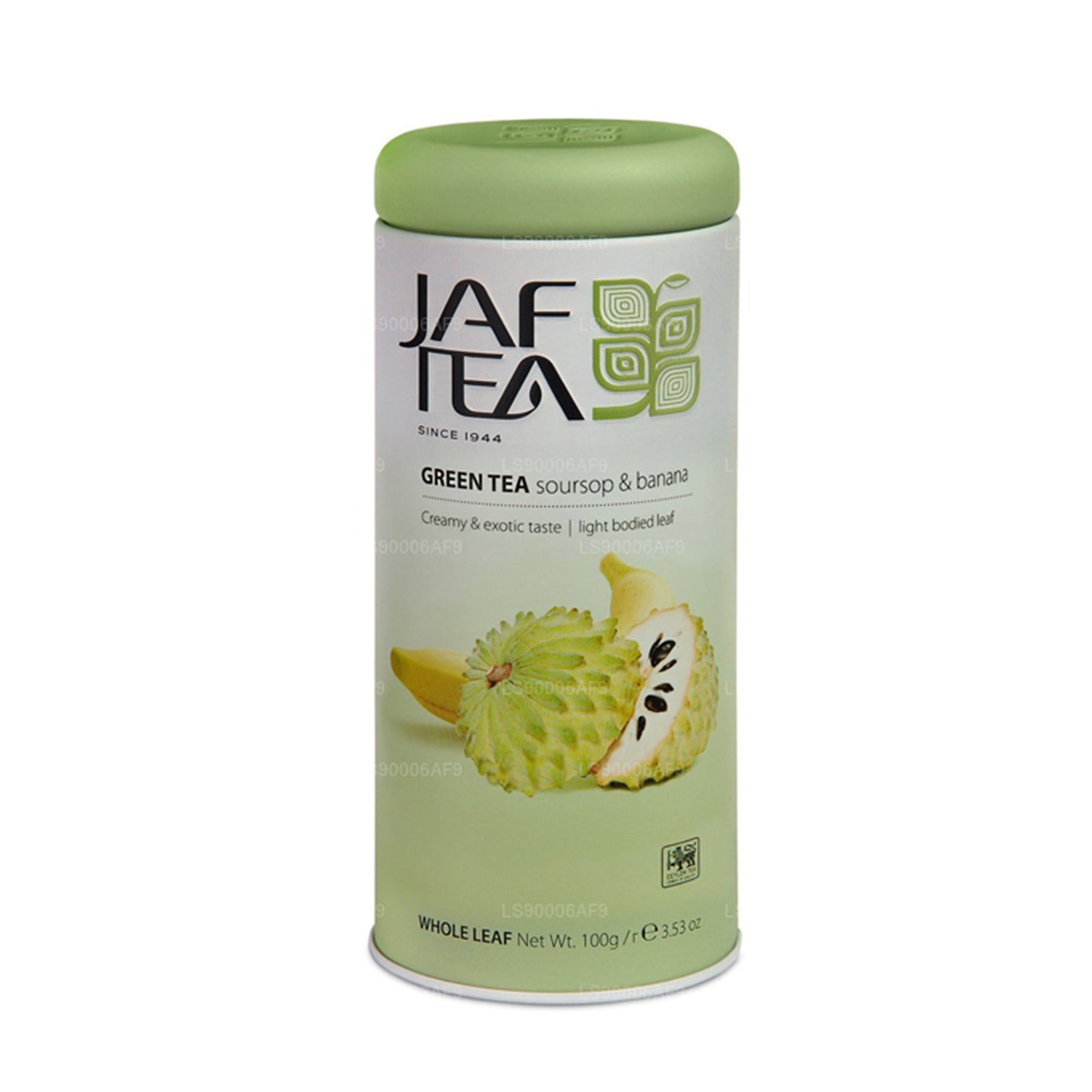 Jaf te ren grøn samling soursop banan (100 g) tin