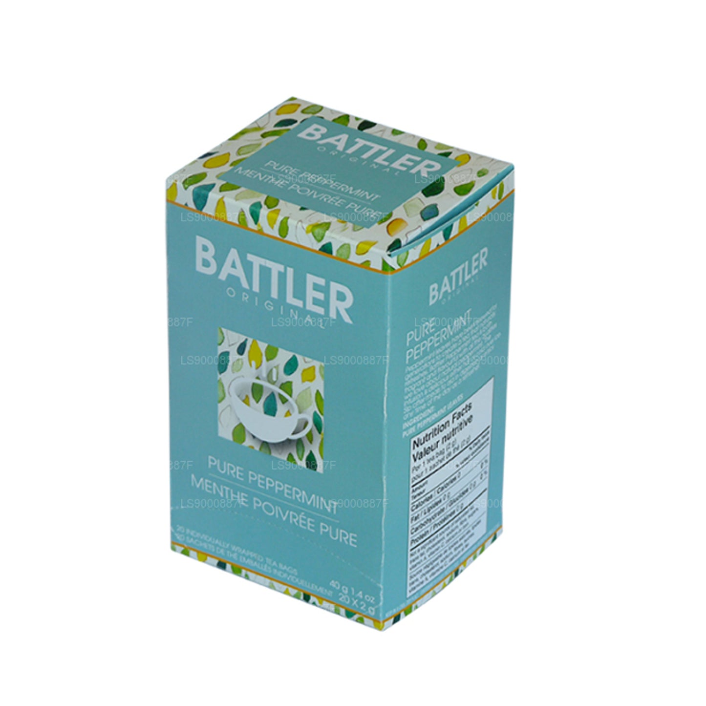 Battler Original Ren Pebermyntete (40g) 20 Teposer