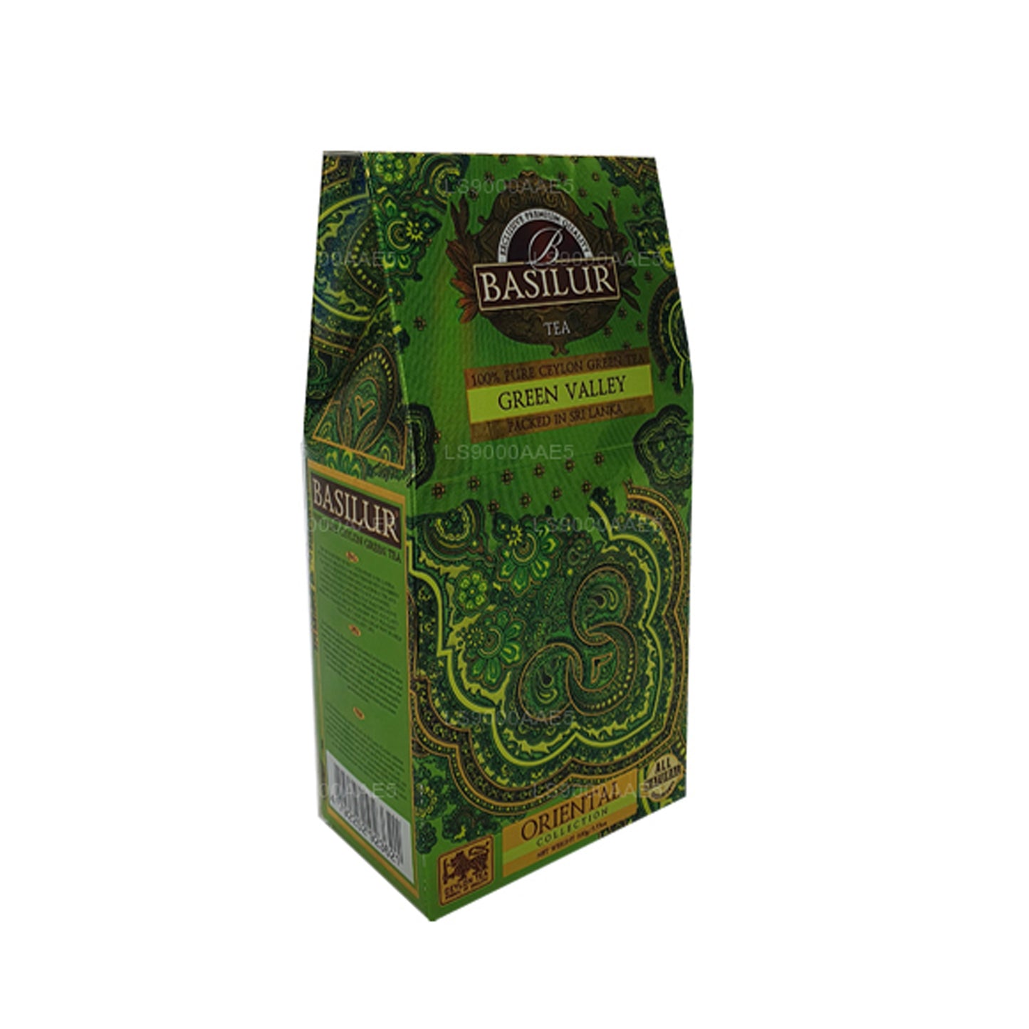 Basilur Oriental Green Valley grøn te (100 g)