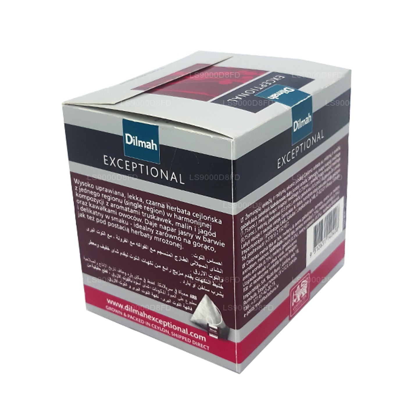 Dilmah Enestående Berry Sensation Ægte Leaf Te (40g) 20 teposer