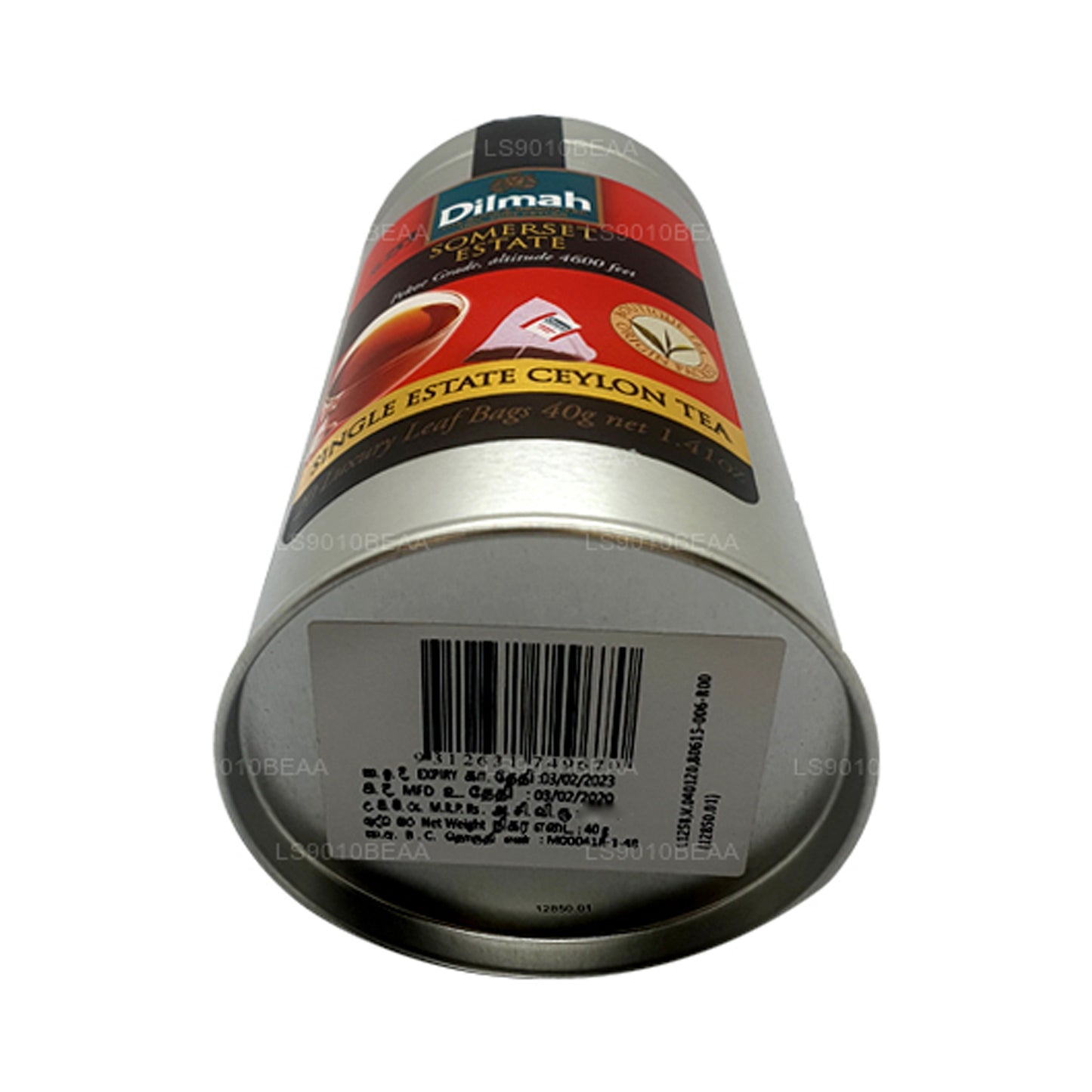 Dilmah Somerset Single Estate te Caddy (40g)