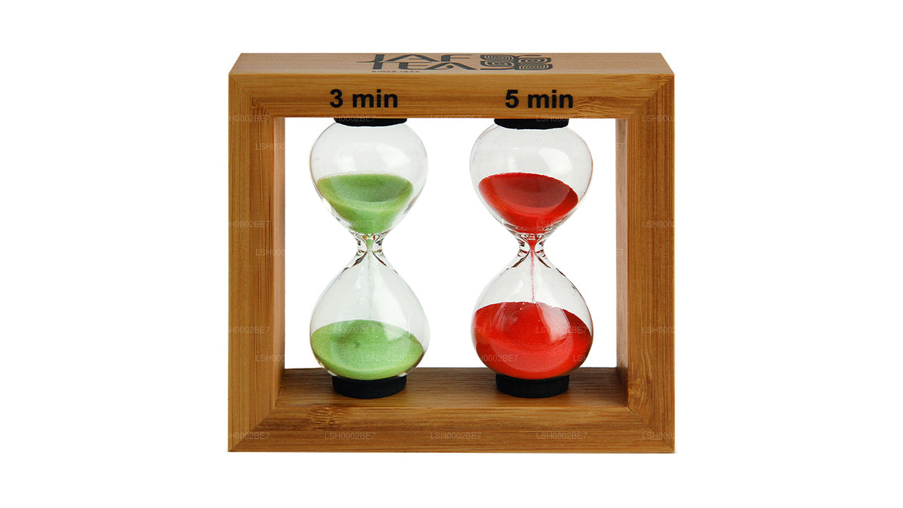 Jaf Tea Bambus Ramme Glas sand Timer