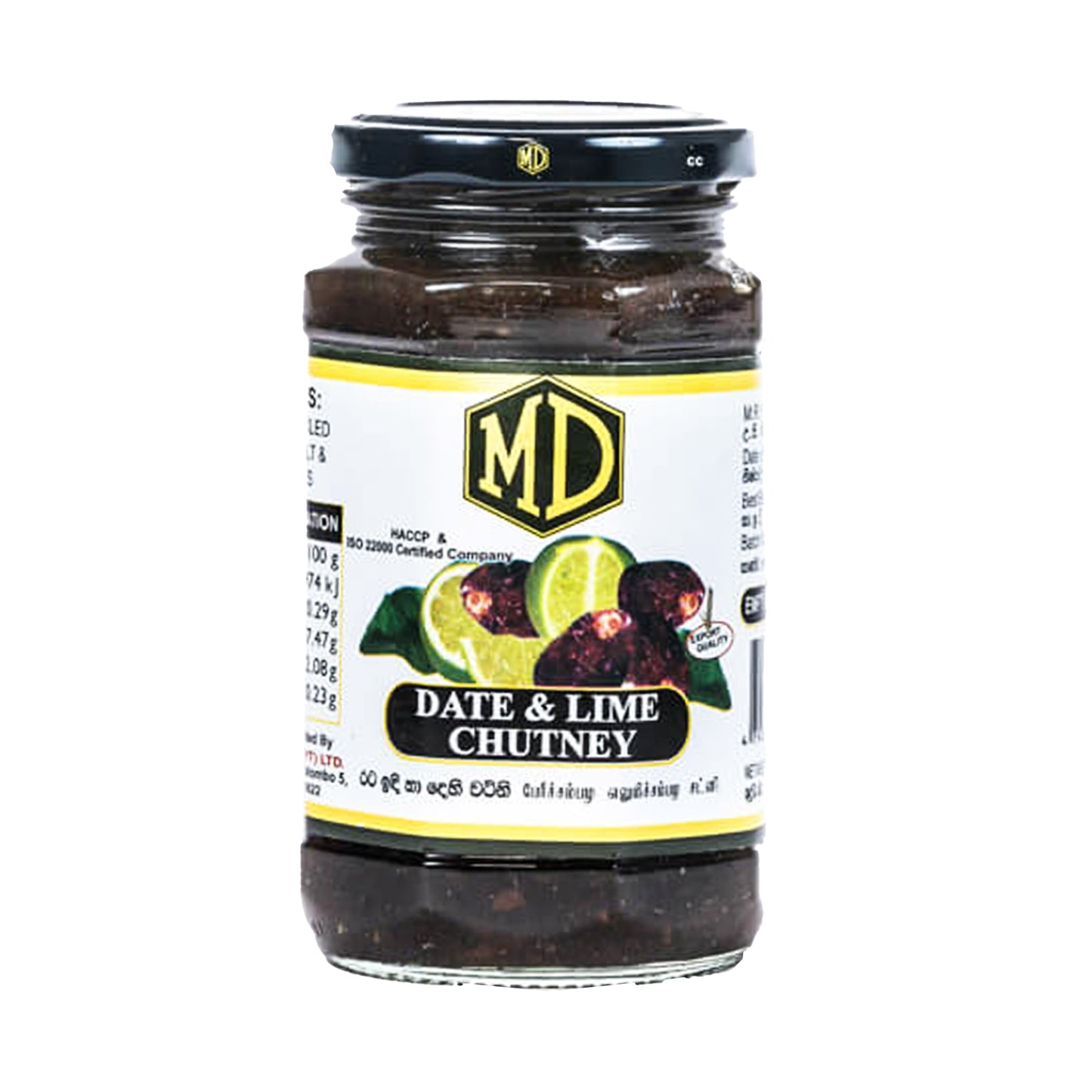 MD Date og Lime Chutney (500g)