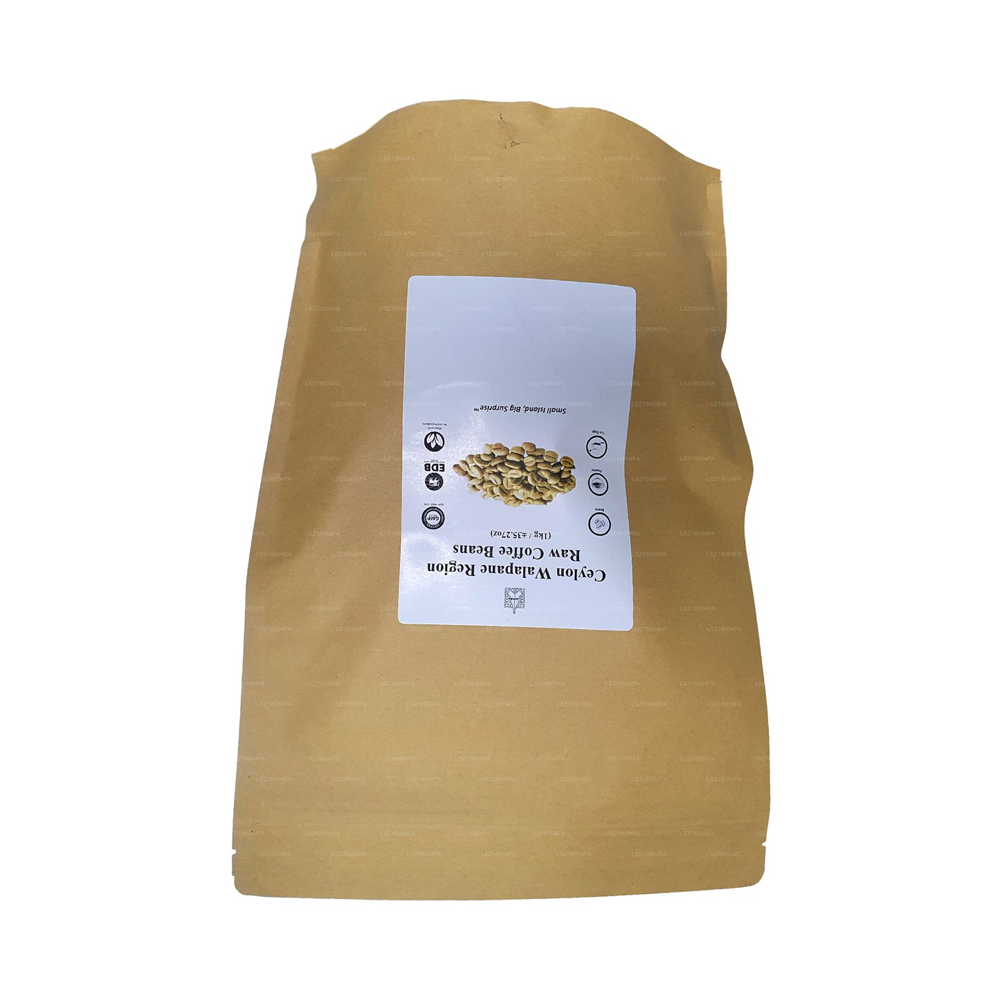 Lakpura Ceylon Walapane Region Rå Kaffebønner