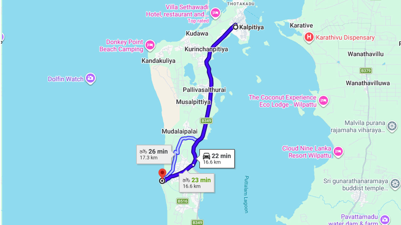 Snorkling ved Talawila St. Anne's Reef fra Kalpitiya