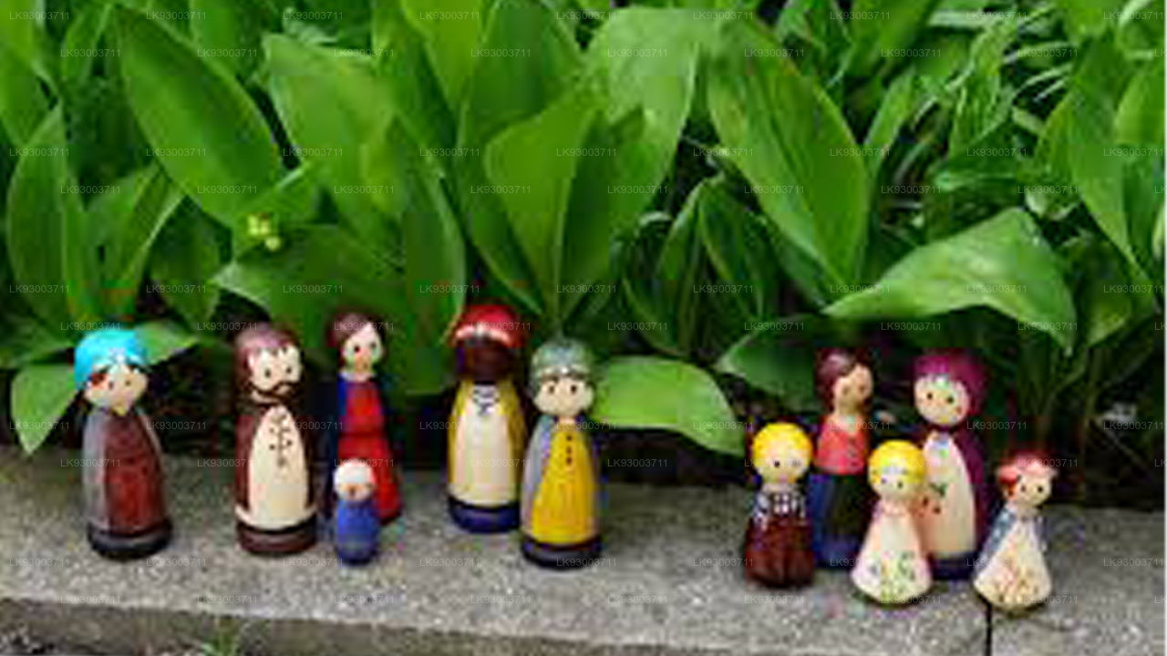 Peg Doll Painting Experience from Negombo