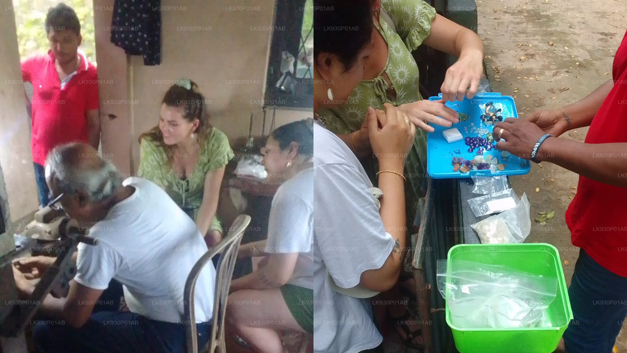 Ædelstens- og smykkeværksted fra Mirissa