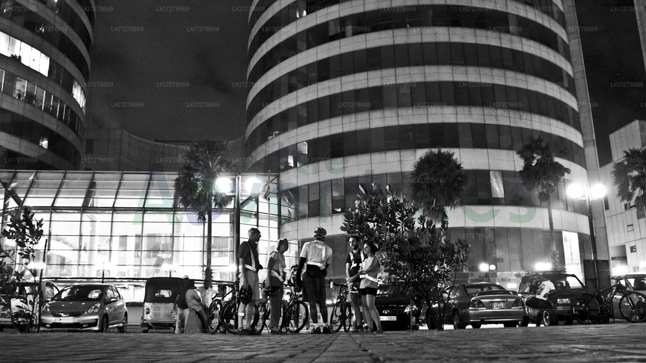 Luksus aften cykeltur i Colombo