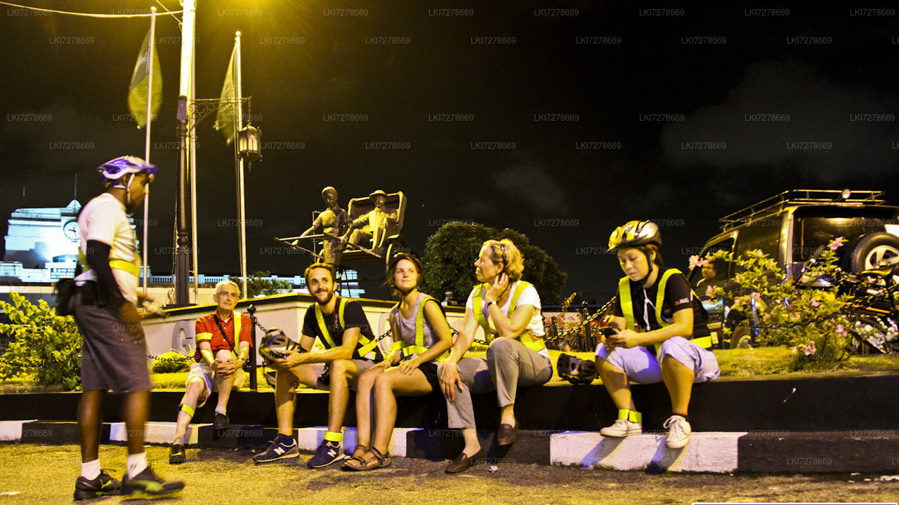 Luksus aften cykeltur i Colombo