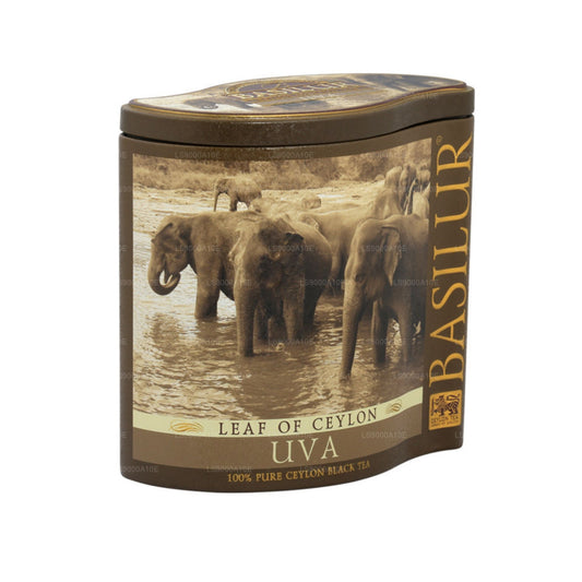 Basilur Blad af Ceylon „Uva“ (100 g) Caddy