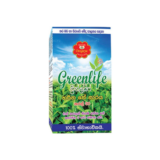 Deegayu Green Life Naturlig Grøn Te-ekstrakt Kapsler (30 Kapsler)