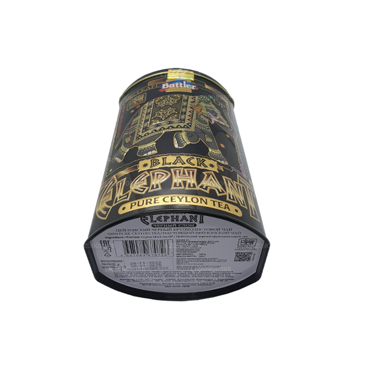 Battler Black Elephant OP Tin Caddy (100 g)