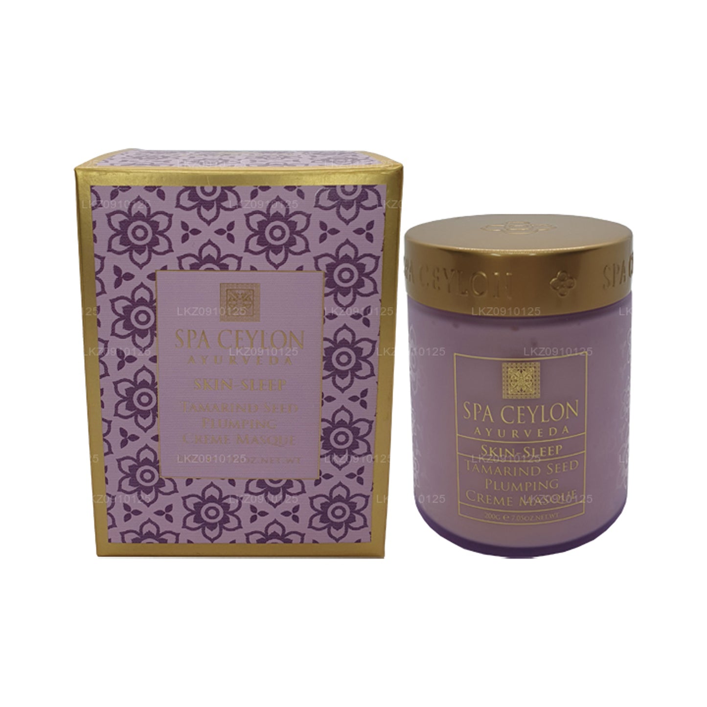 Spa Ceylon Hud Sleep Tamarind Frø Plumping Creme Masque (200g)