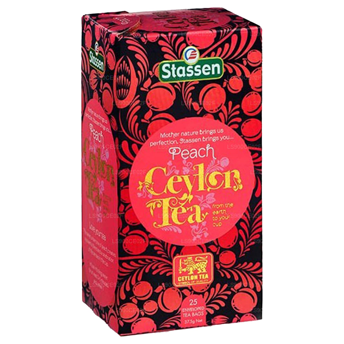 Stassen fersken te (37,5 g) 25 teposer