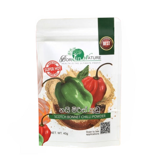 Born in Nature Scotch Bonnet Pulver (40g)
