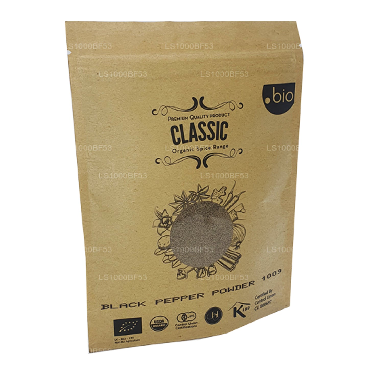 Lakpura® Organic Black Pepper Powder (100g)