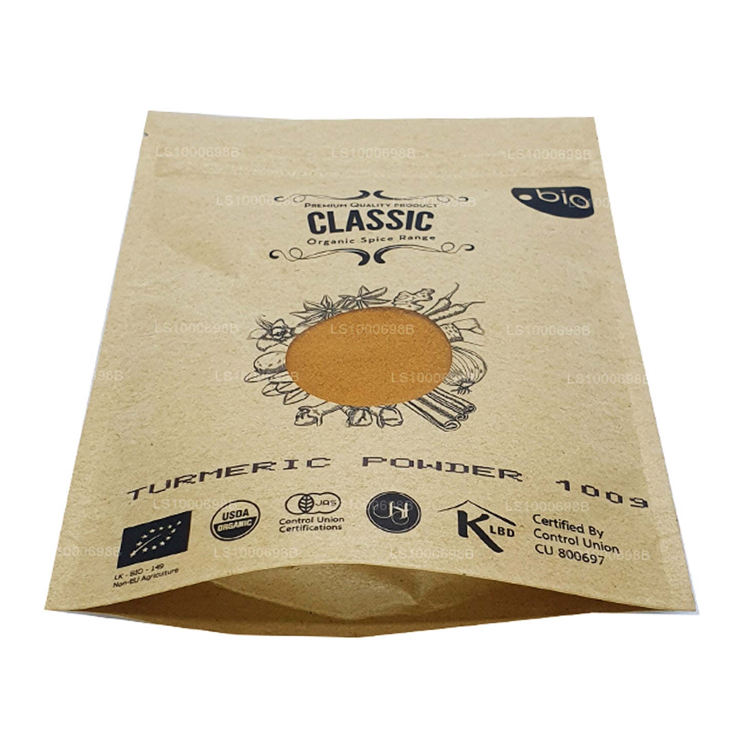 Lakpura Økologisk Gurkemeje Pulver