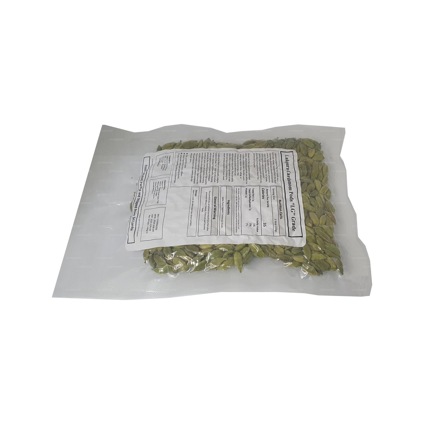 Lakpura Kardemomme Pods (100 g)