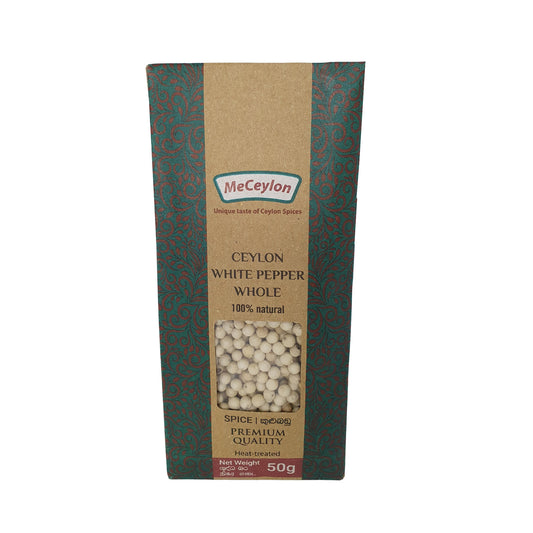 Me Ceylon Ceylon hvid peber hel (50g)