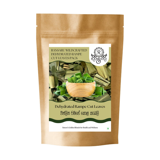 Ransaru Wildcrafted Dehydrated Rampe Cut Leaves Pack