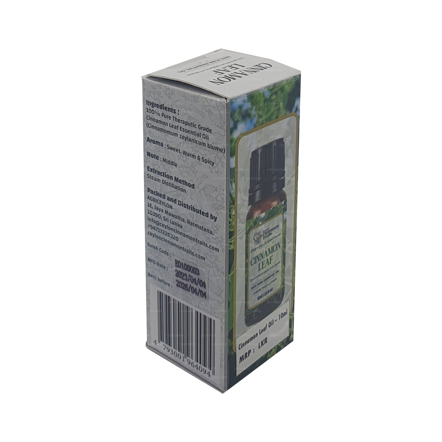 Ceylon Cinnamon Trails Cinnamon Leaf Essentiel Olie (10 ml)