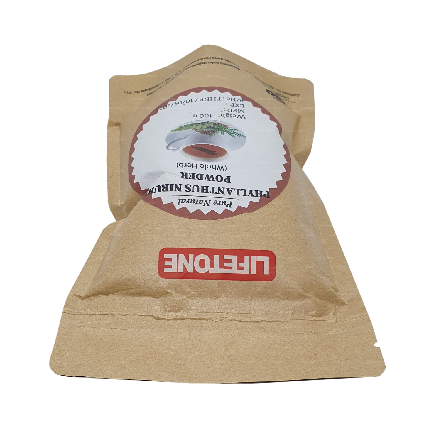 Lifetone Phylanthus Niruri pulver (100 g)