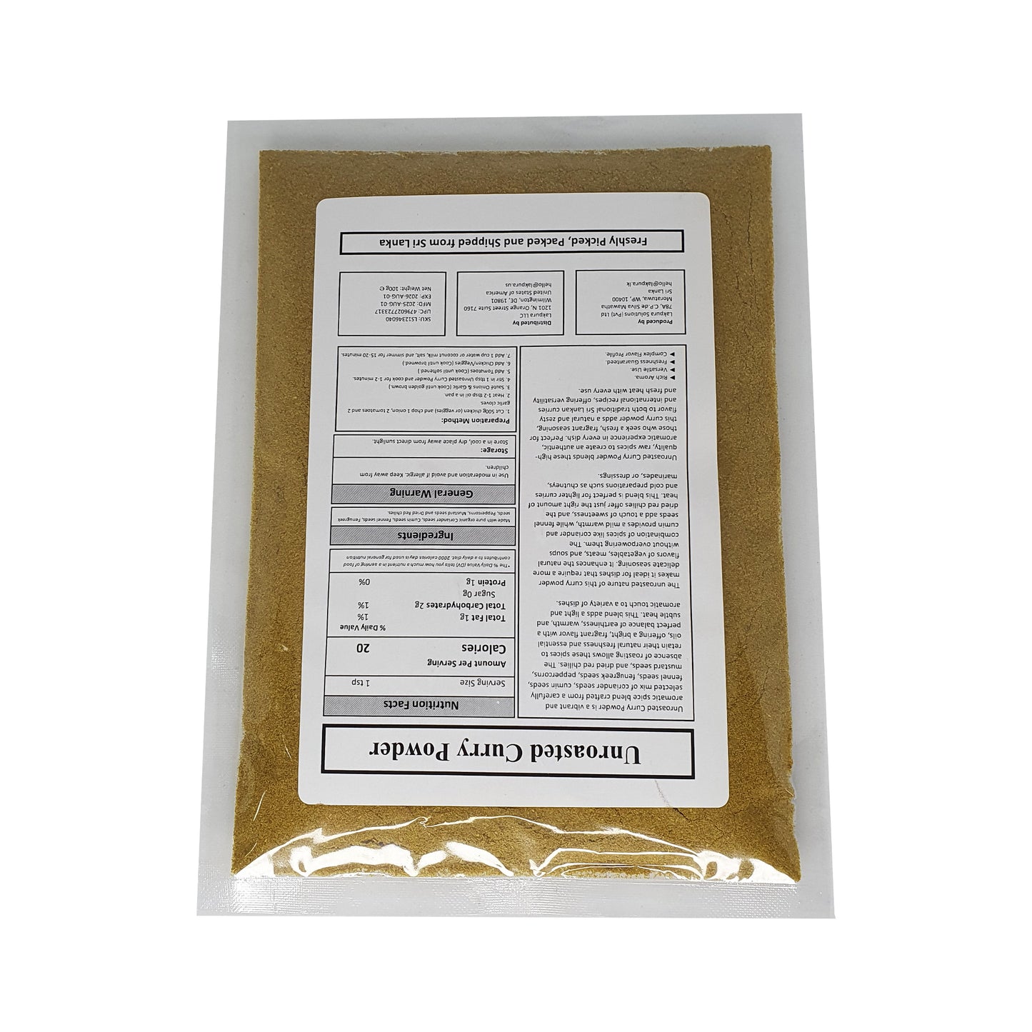 Lakpura® karrypulver (Thuna Paha)