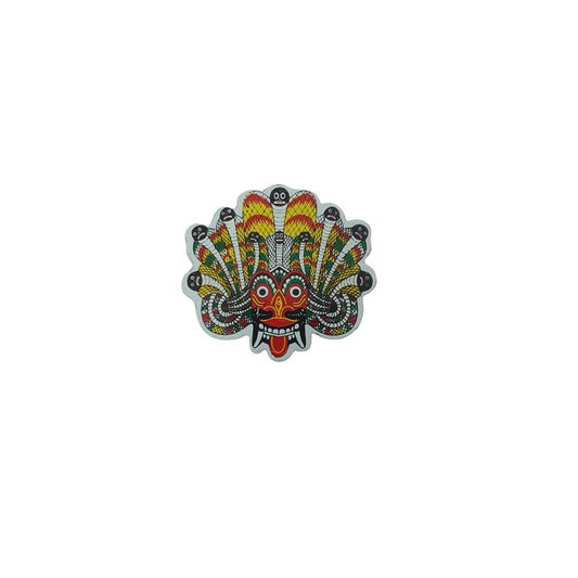 Lakpura® Rathnakuta Raksha Mask Køleskabsmagnet