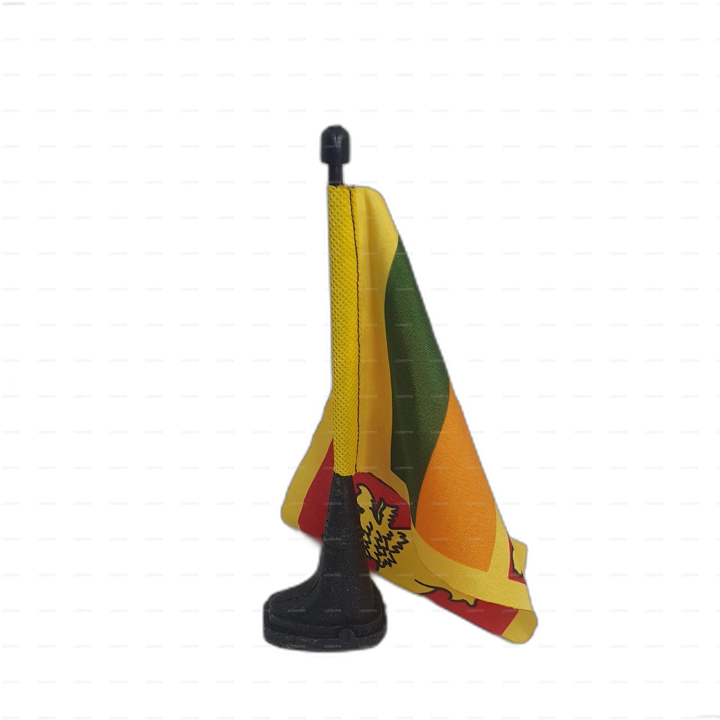 Nationalt flag med magnetisk fod