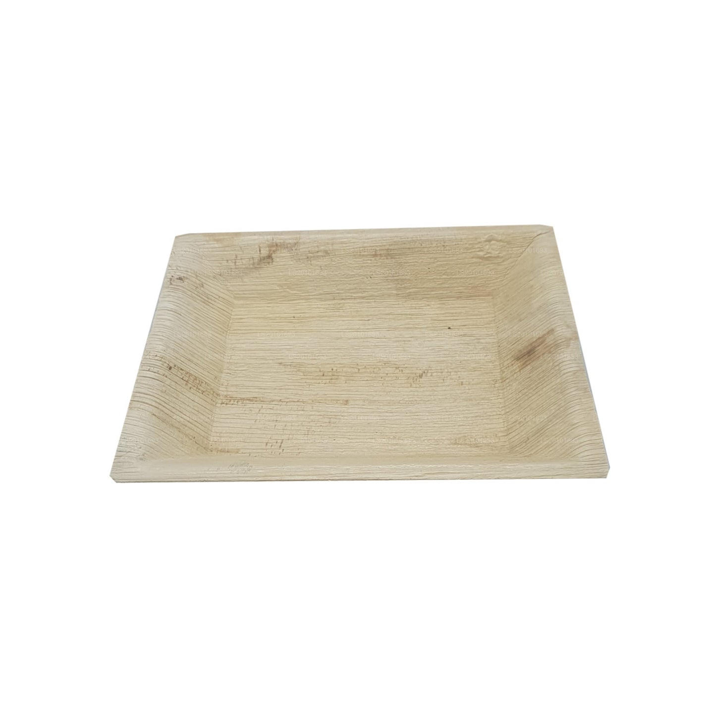 Håndlavede Areca Leaf madplader 20 cm x 20 cm (firkantet type)