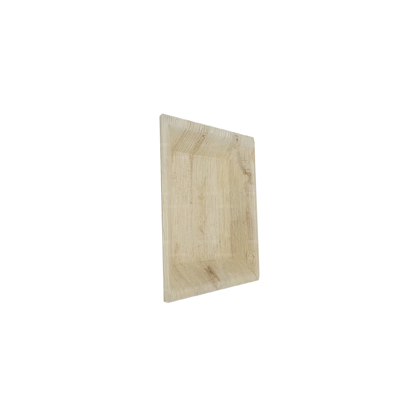 Håndlavede Areca Leaf madplader 20 cm x 20 cm (firkantet type)