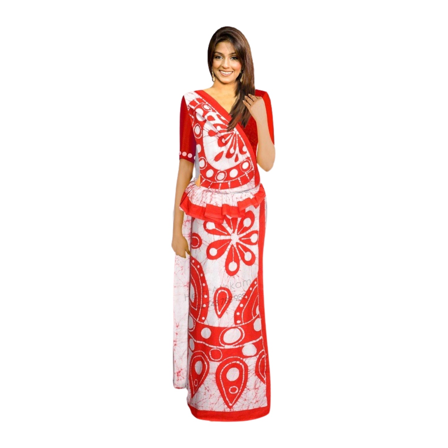 Lakpura Batik Saree (Design S623)