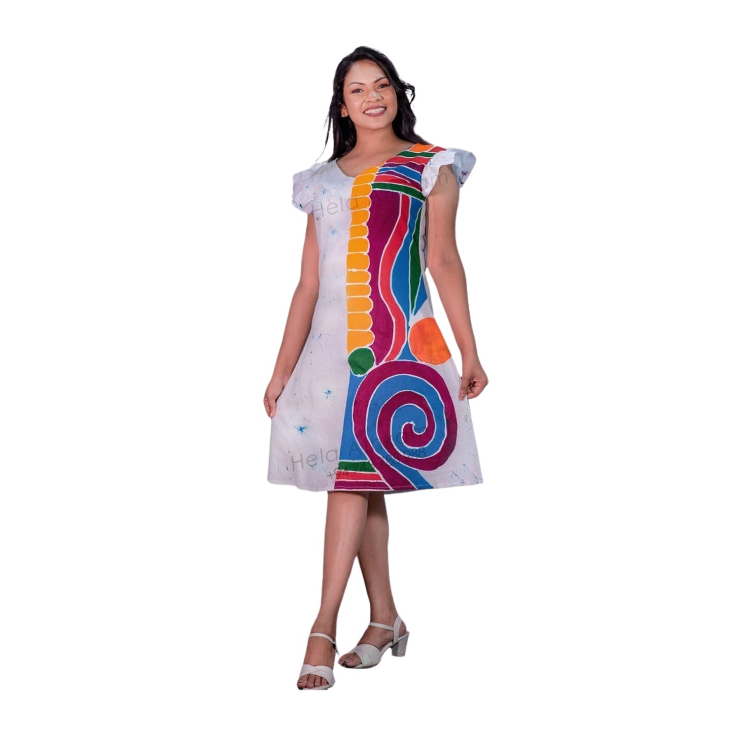 Lakpura® Batik Frock (Design C812)