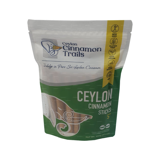 Ceylon Cinnamon Trails kanelstænger (100g)