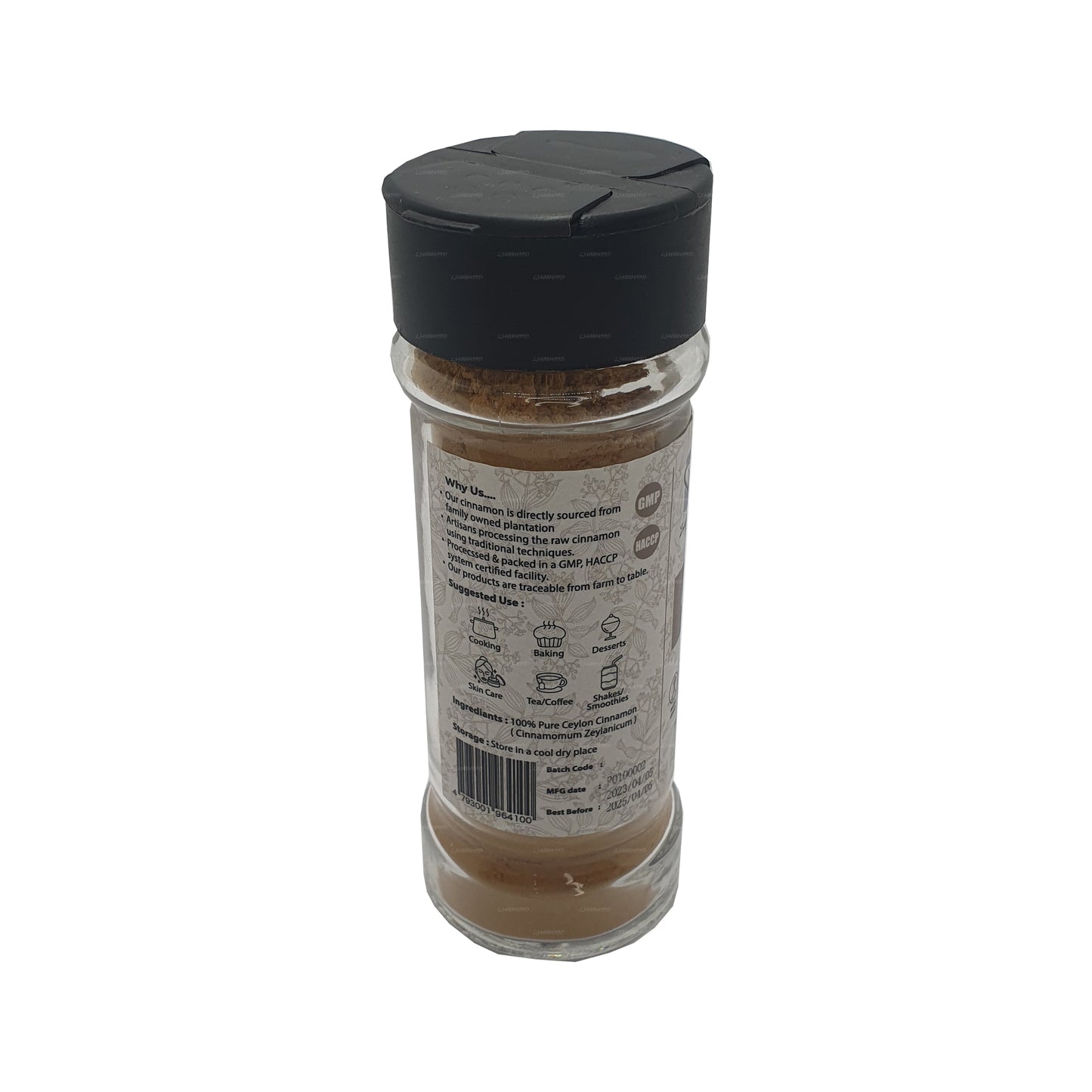 Ceylon Cinnamon Trails Kanelpulver (40g)